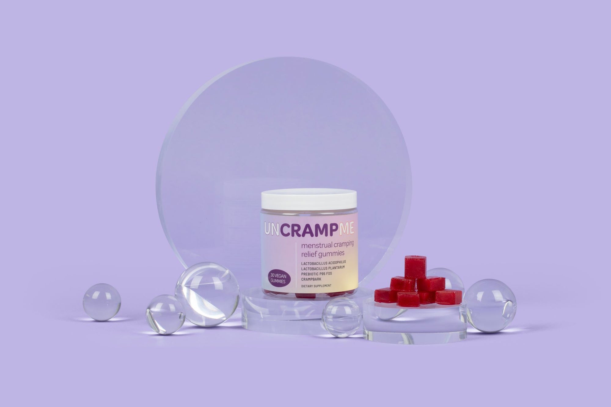 UnCrampMe - Bloating and Period Cramp Relief Gummies